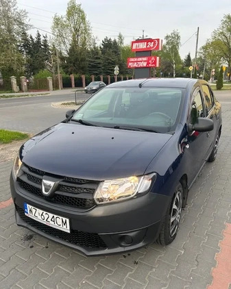 Dacia Logan cena 15500 przebieg: 45067, rok produkcji 2013 z Warszawa małe 56